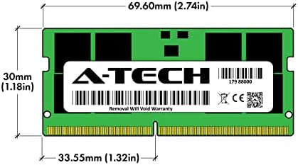 A-Tech 32GB RAM תואם ל- ASUS TUF Gaming A15 FA507RE מחשב נייד משחק | DDR5 4800MHz PC5-38400 SODIMM